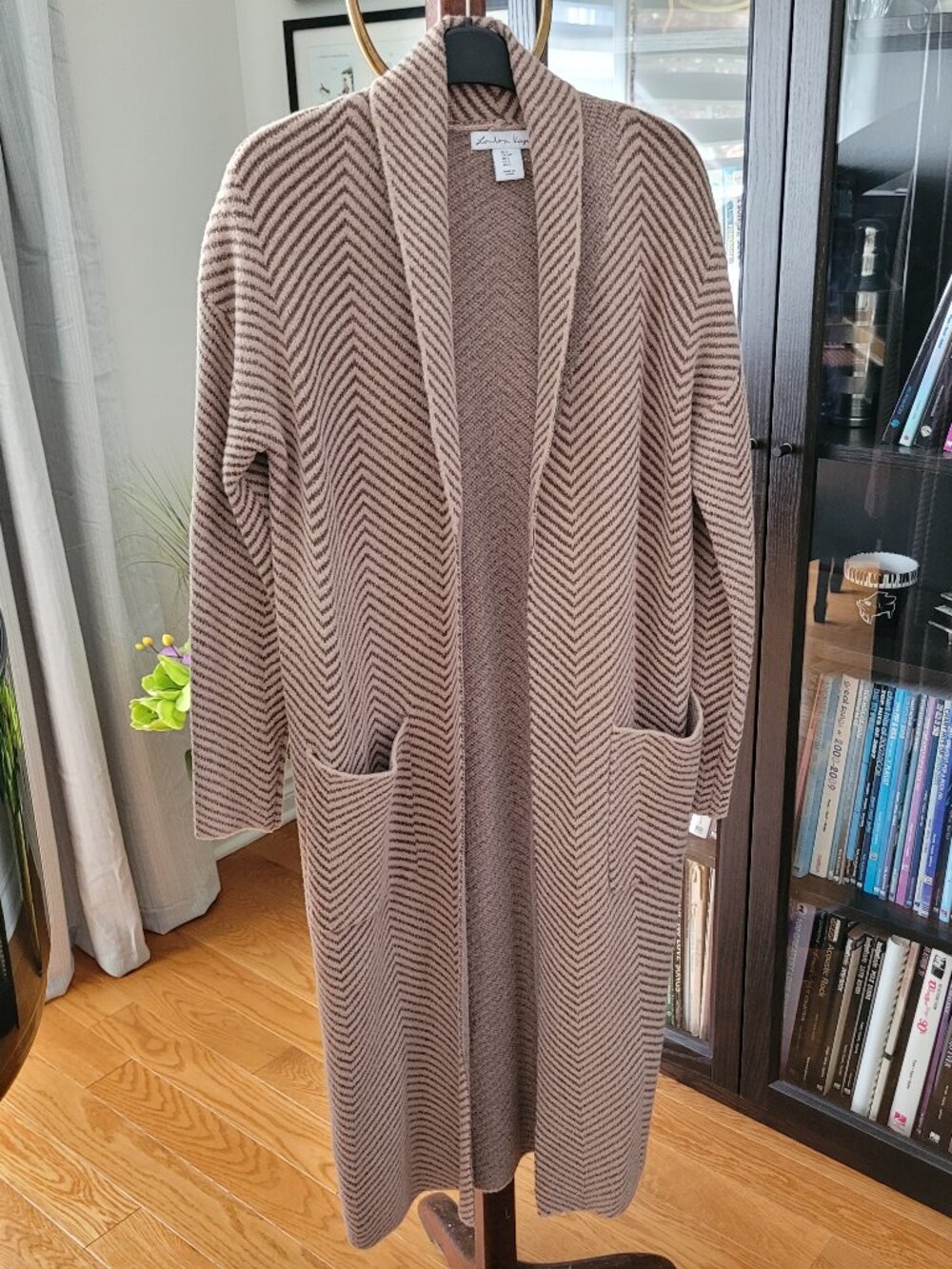 London Kaye Open Cardigan Sweater US S